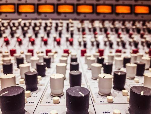 Real equipment used at Major Mixing